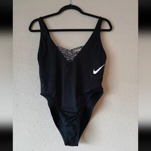 Nike Black Women's One Piece Swimsuit